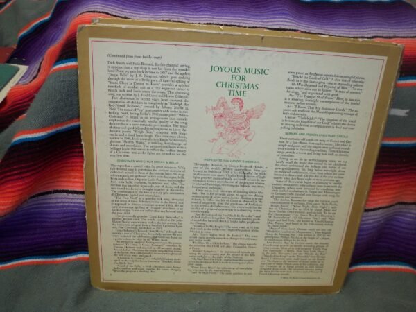 Joyous Music For Christmas Time Four 33 LP Album Boxed Set RCA Custom Records