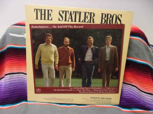 The Statler Brothers Entertainers...On And Off The Record Vinyl Album LP 1978