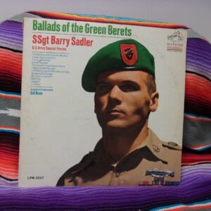 SSgt. Barry Sadler – Ballads Of The Green Berets - 1966 - RCA LSP-3547 Vinyl LP