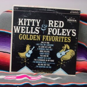 Kitty Wells & Red Foley - Golden Favorites - Decca - DL 4109 - LP, Comp, Mono 69