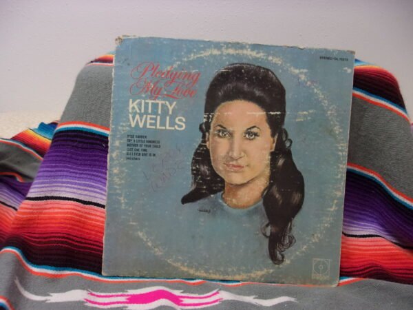 KITTY WELLS PLEDGING MY LOVE LP VINYL RECORD