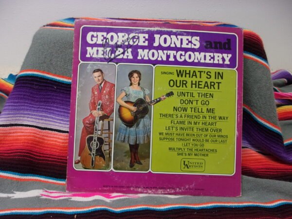 George Jones And Melba Montgomery* – Singing What's In Our Heart