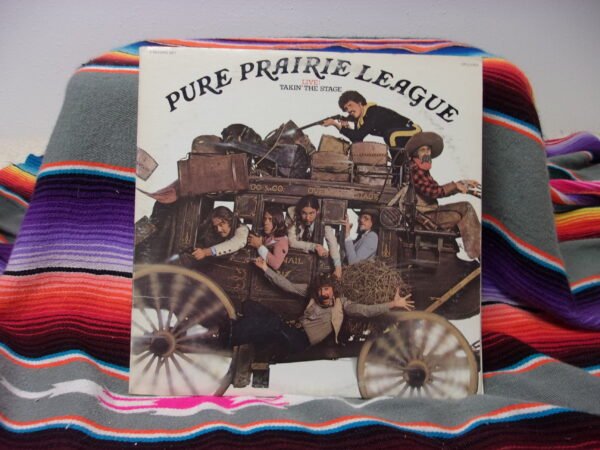 Pure Prairie League Live! Takin’ The Stage RCA Victor CPL2-2404 1977 Box R2