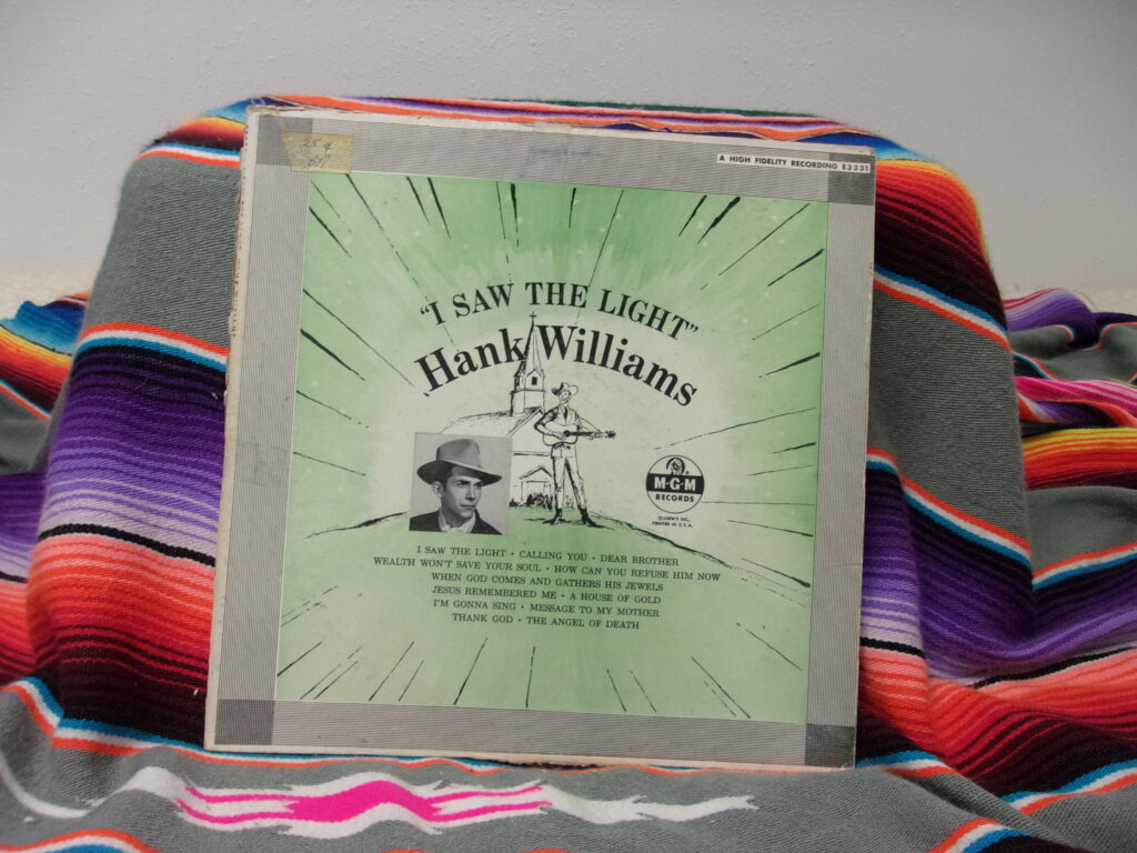 Hank Williams Sr I Saw The Light Vinyl Record Album LP