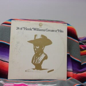 24 Of Hank Williams Greatest Hits Record Vinyl 2LP Gatefold