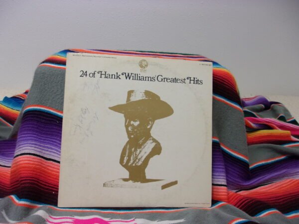 24 Of Hank Williams Greatest Hits Record Vinyl 2LP Gatefold