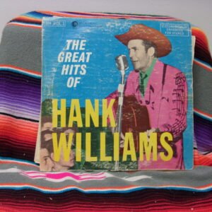 Hank Williams Great Hits Double Album by MGM Records 33rpm VINYL LP 2 Record Set