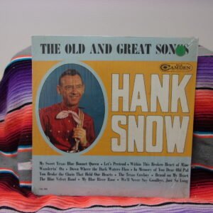 Hank Snow The Old And Great Songs RCA Camden Vinyl LP 1964 CAL 836