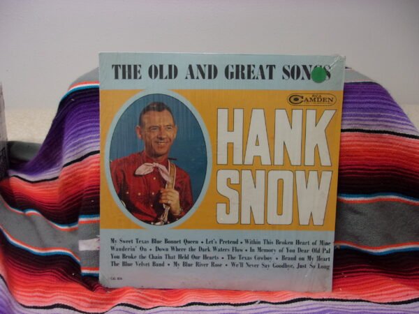 Hank Snow The Old And Great Songs RCA Camden Vinyl LP 1964 CAL 836