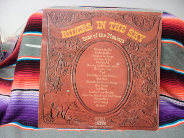 Riders In The Sky Sons of the Pioneers Vinyl - 2 LP - RCA Records 1973 - Image 2