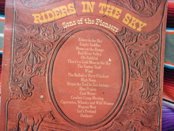 Riders In The Sky Sons of the Pioneers Vinyl - 2 LP - RCA Records 1973 - Image 4