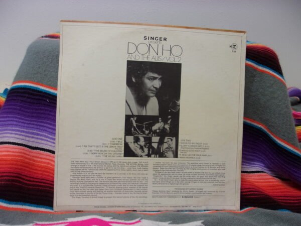 1968 Reprise Records DON HO AND ALIIS vinyl album VOL. 2