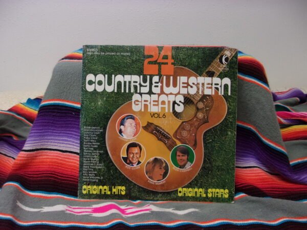 24 Country AnD Western Greats K-tel Records Vinyl Album