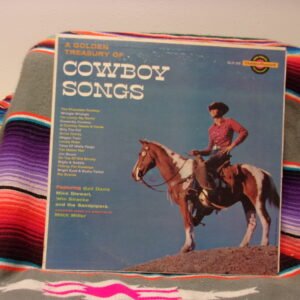 GAIL DAVIS / MIKE STEWART WIN STRAW .. Golden Treasury of Cowboy Songs GLP35-