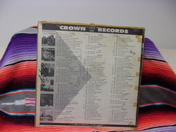 Marvin Rainwater - Self Titled - Crown Records CLP 5307