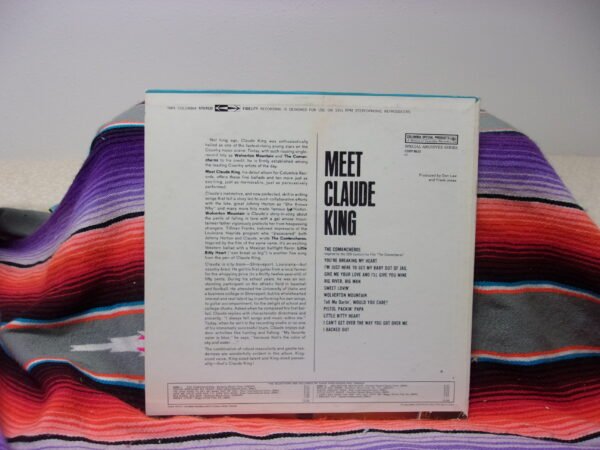 Meet Claude King LP Album Record 1962 Wolverton Mountain CL-1810