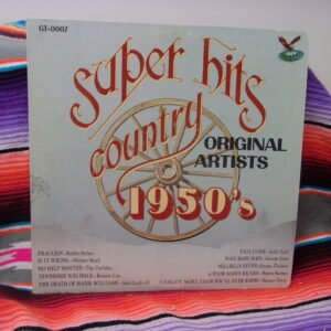 super hits country- 1950's GUSTO 12" LP 33 RPM