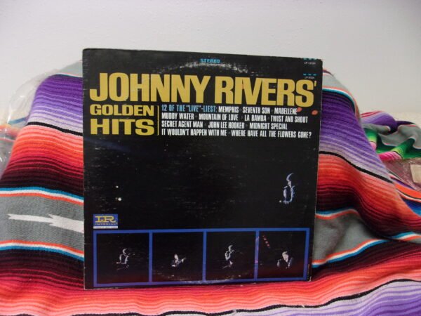 JOHNNY RIVERS LP Golden Hits IMPERIAL 12" Record, . LP-12324