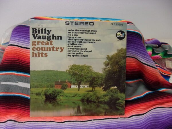 Billy Vaughn Great Country Hits Vinyl LP Dot Records DLP-25698