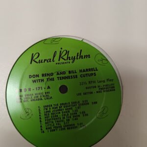 DON RENO & BILL HARRELL with the Tennessee Cutups -- Rural Rhythm LP # RRDR-171