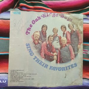 The Oak Ridge Boys Sing Their Favorites Gospel Music Album Vinyl Lp 22O22