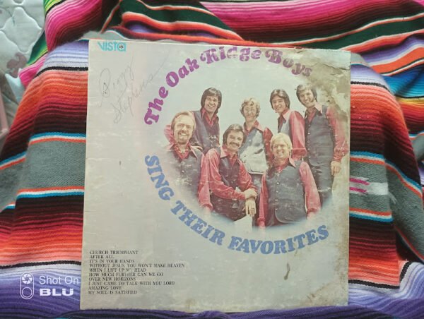 The Oak Ridge Boys Sing Their Favorites Gospel Music Album Vinyl Lp 22O22