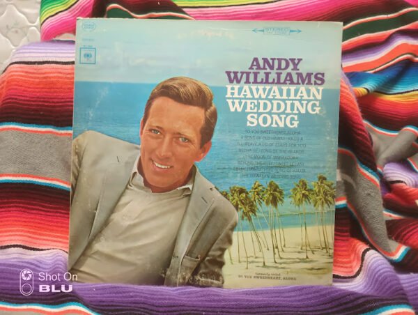 Andy Williams Hawaiian Wedding Song Vinyl LP 1965 Columbia PC9123 Record