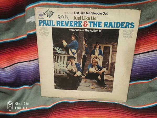 PAUL REVERE and THE RAIDERS LP, "JUST LIKE US"