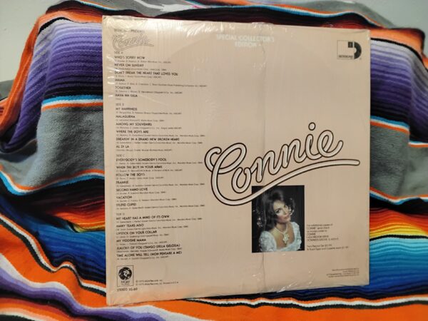 Connie Francis 'Connie' Double Vinyl - 2 LP Records - 1975 Special Collectors Ed