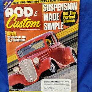 rod and custom Aug 2001