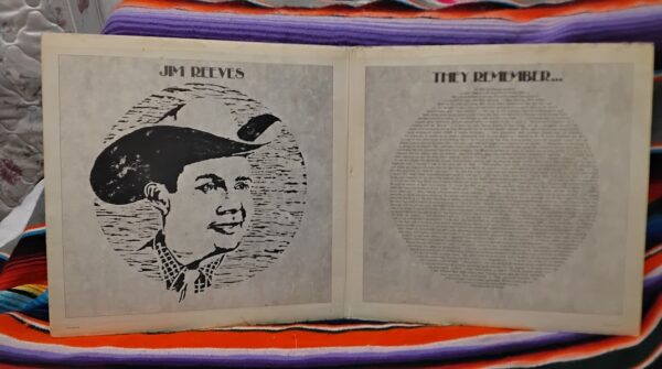 Jim Reeves - Double Vinyl Record LP Album - 1972 RCA Records USA - CXS-9001