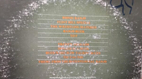 Buck Trent Bionic Banjo LP 1976 ABC Records Vinyl