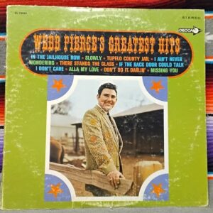 Webb Pierce "Greatest Hits" Record/vinyl NM- Decca Records DL74999