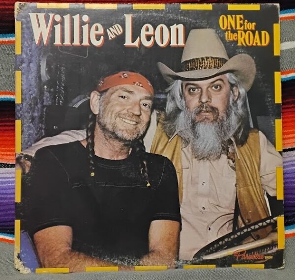 WILLIE NELSON AND LEON RUSSELL ONE FOR THE ROAD 1979 COLUMBIA LP 36064 VINYL