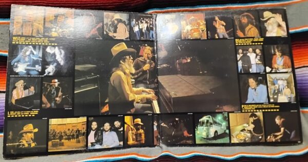 WILLIE NELSON AND LEON RUSSELL ONE FOR THE ROAD 1979 COLUMBIA LP 36064 VINYL