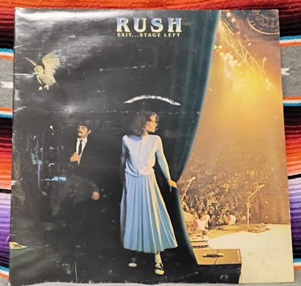 Rush/Exit Stage Left Vinyl Record 2 LP's Gatefold 1981 Mercury SRM2-7001