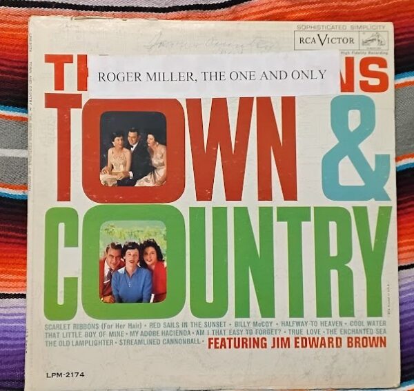 Roger Miller The One And Only RCA Camden CAS-903 LP Record