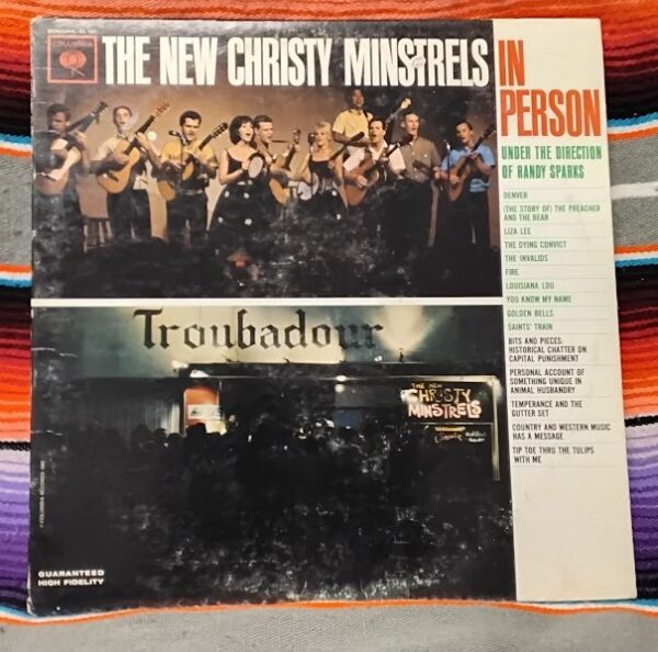 The New Christy Minstrels ‎– In Person Vinyl, LP 1963 Columbia ‎– CL 1941