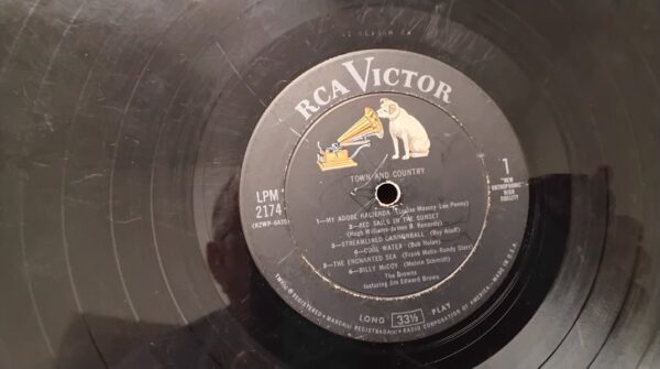 The Browns - Town And Country - RCA Victor 12" Vinyl LP 33 RPM - LPM-2174